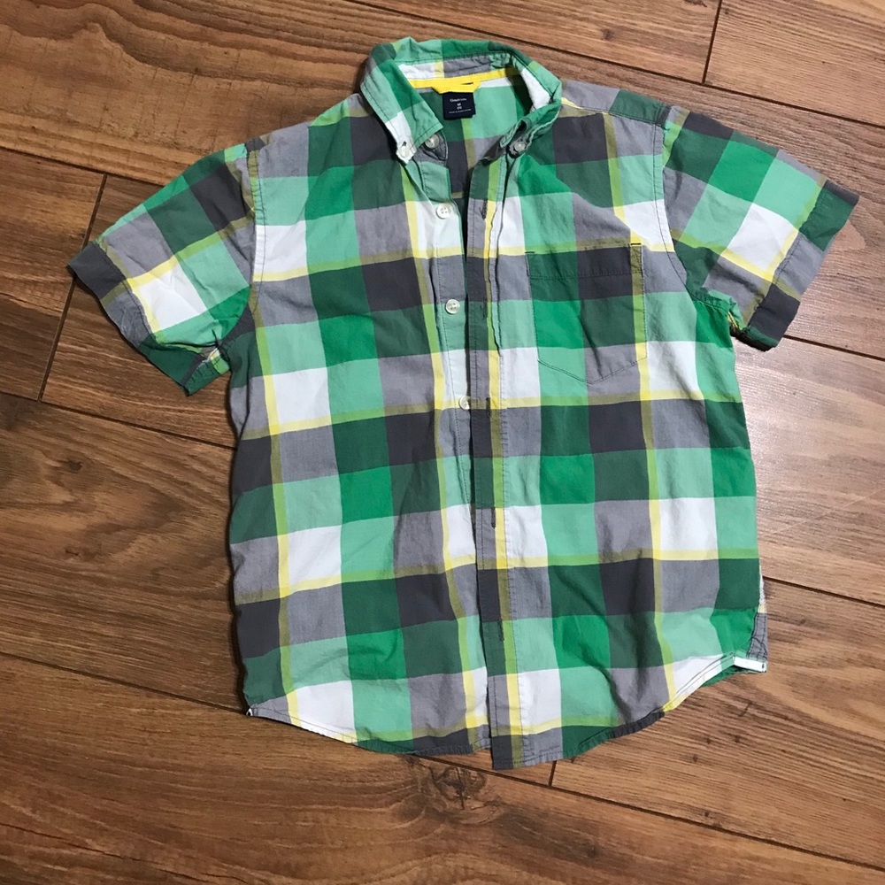 Gap Kids Button Down Shirt Boys Size 8